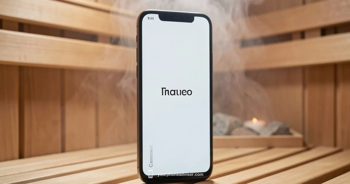 Sauna Phone Safety - Your Phone Advisor
