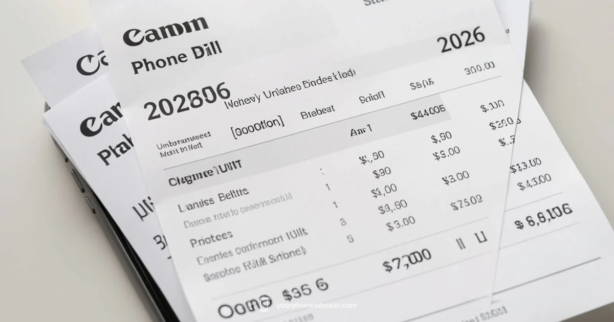 Phone Bill 2026 Phone Bill 2026 - Your Phone Advisor