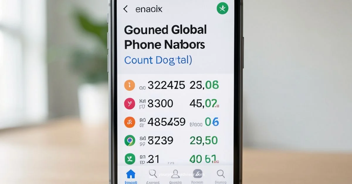Global Numbers Global Numbers - Your Phone Advisor