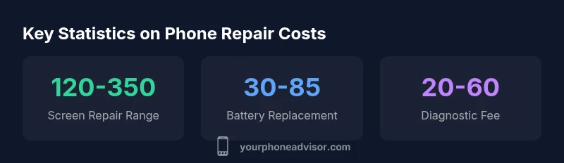 Key statistics on phone repair costs